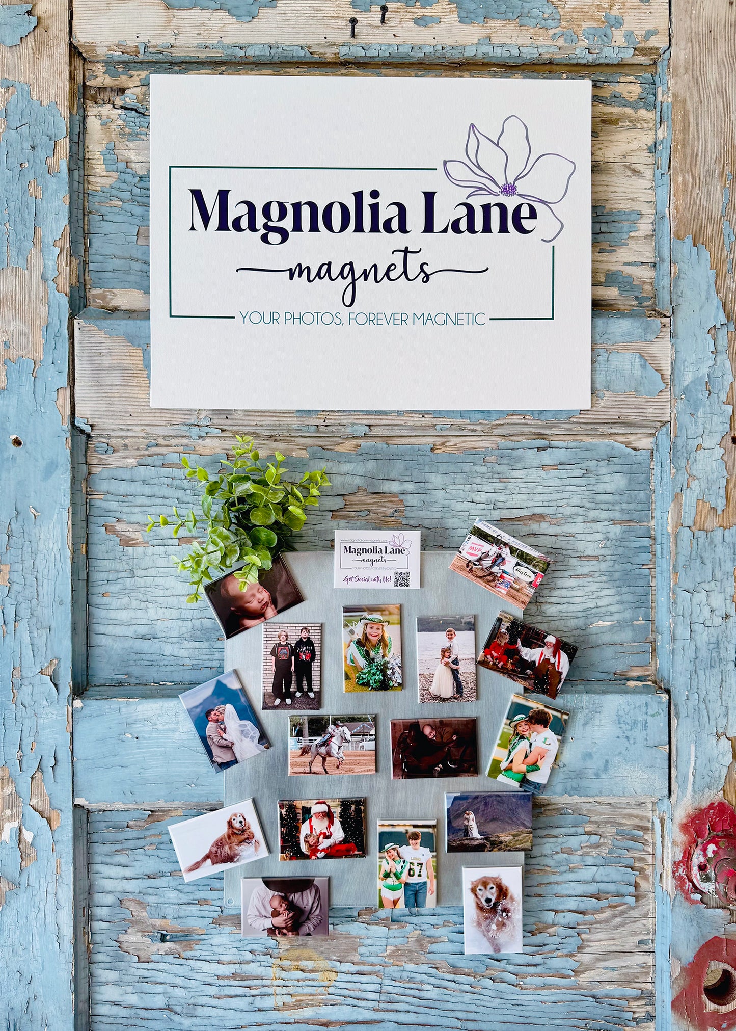 2.5" x 2.5" Square Custom Photo Magnets